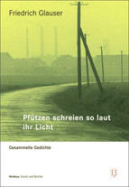 Friedrich Glauser: Pfützen schreien so laut ihr Licht. Gesammelte Gedichte