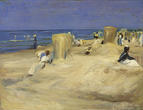 Max Liebermann Am Strand von Nordwijk 